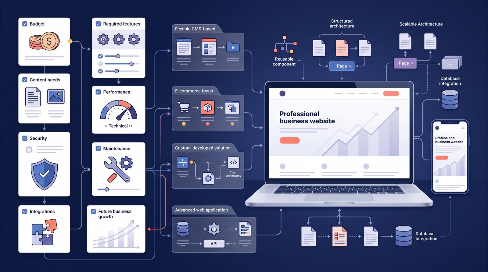 How to Choose the Right Website Development Approach for Your Business